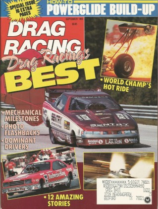 DRAG RACING 1989 SEPT - SPRINGNATS, LOOK-N-BACK, CARTWRIGHT, DANNA